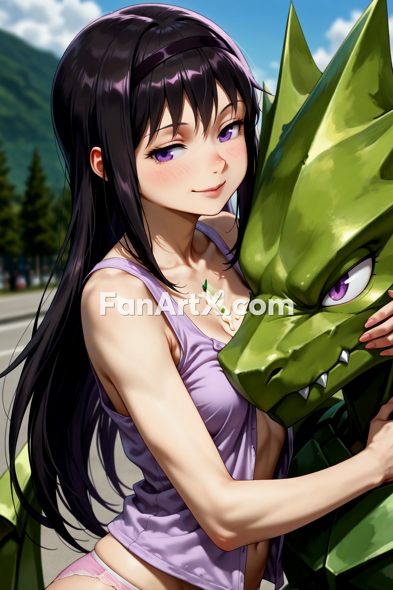 Akemi Homura Puella Magi Madoka Magica Fanart 2456967